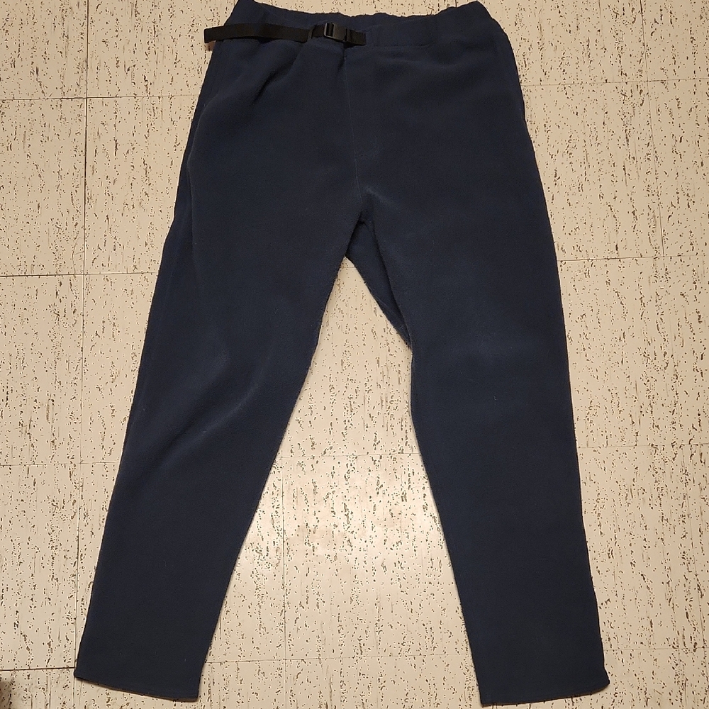 Patagonia Blue Synchilla Snap-T Fleece Straight Leg Pants